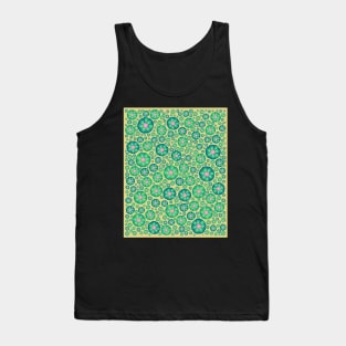 Peyote cactus plant pattern illustration Tank Top